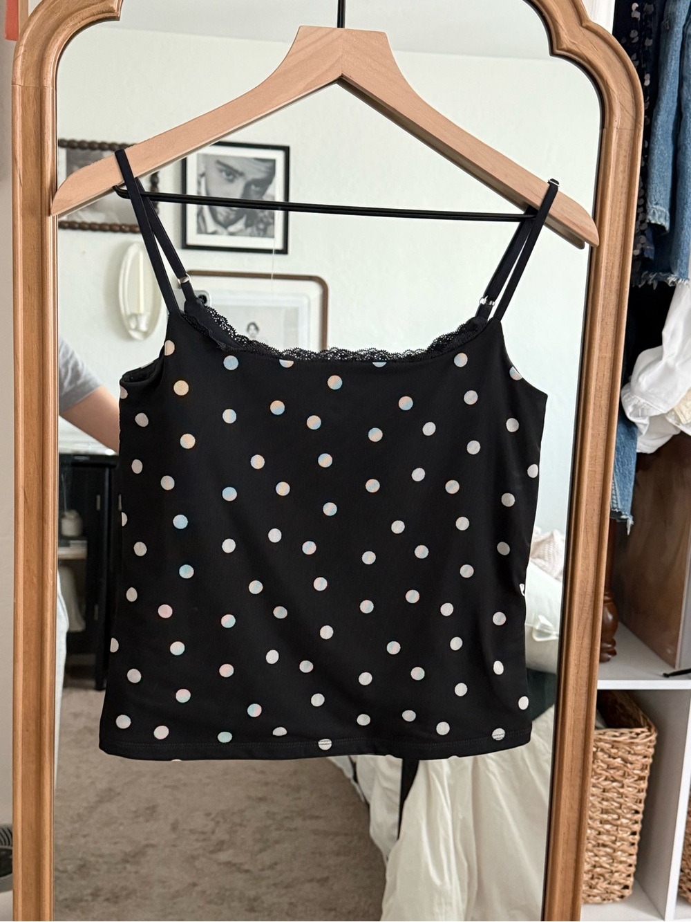 abercrombie and fitch womens bra free collection polka dot lace cami